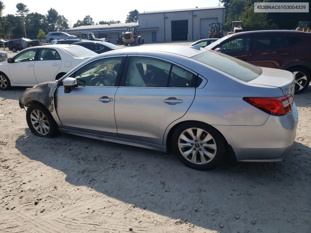 2016 Subaru Legacy 2.5I Premium VIN: 4S3BNAC61G3004339 Lot: 71008394