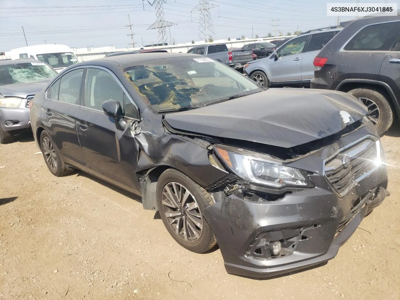 2018 Subaru Legacy 2.5I Premium VIN: 4S3BNAF6XJ3041845 Lot: 71636834