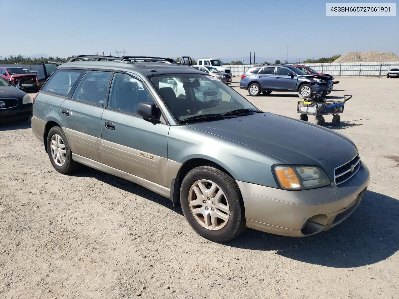 4S3BH665727661901 2002 Subaru Legacy Outback