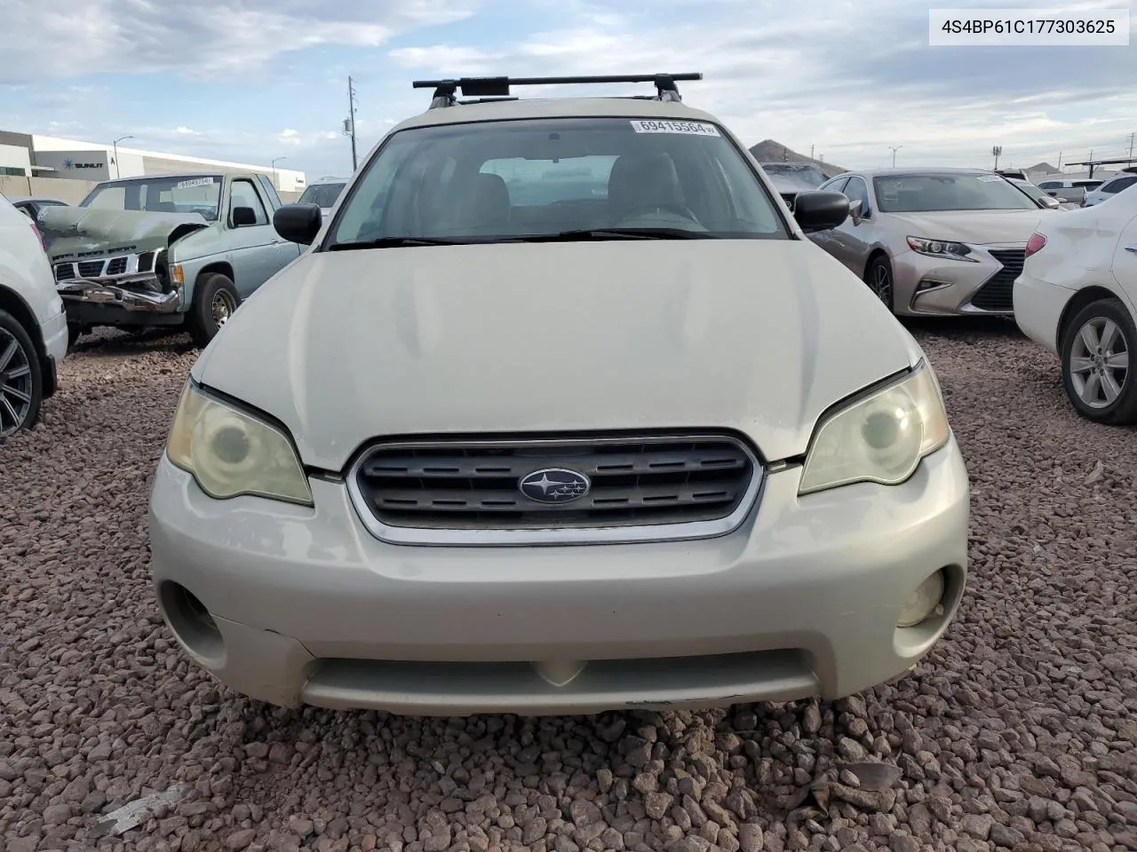 2007 Subaru Outback Outback 2.5I VIN: 4S4BP61C177303625 Lot: 69415564