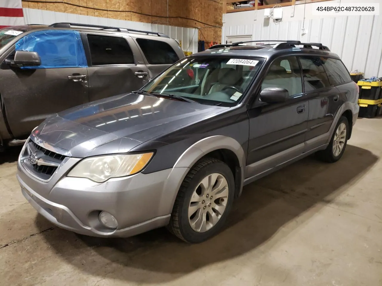 2008 Subaru Outback 2.5I Limited VIN: 4S4BP62C487320628 Lot: 72094064