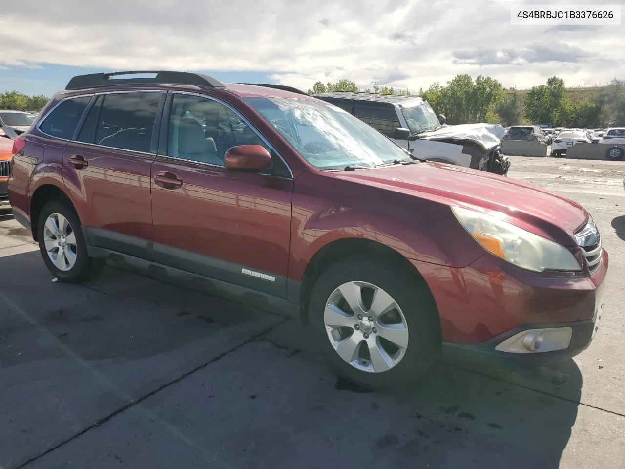 4S4BRBJC1B3376626 2011 Subaru Outback 2.5I Limited