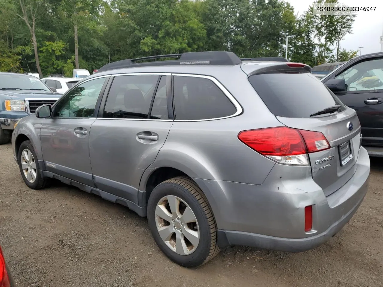 2011 Subaru Outback 2.5I Premium VIN: 4S4BRBCC7B3346947 Lot: 72394134