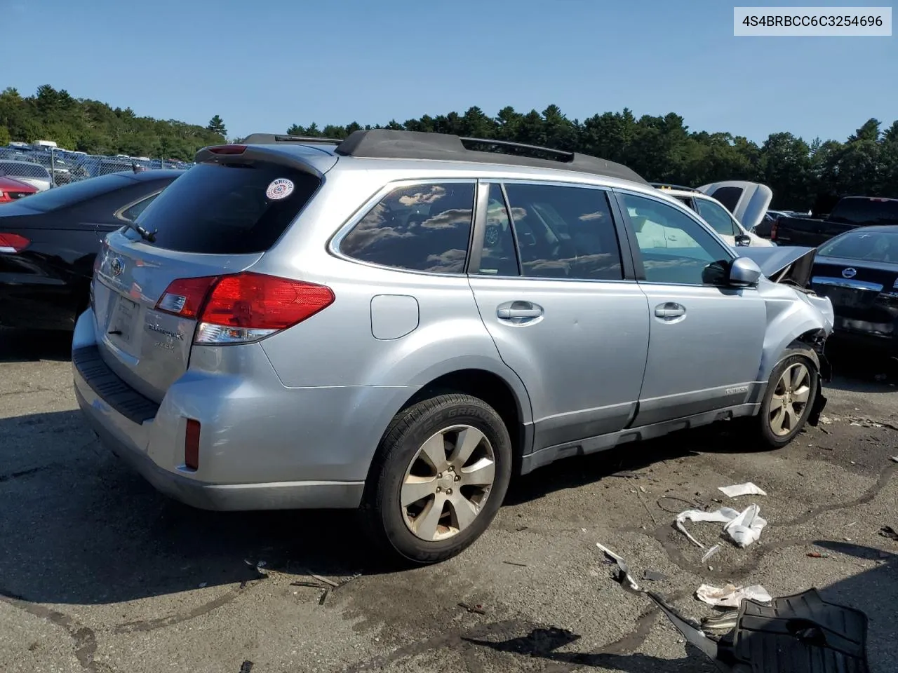 2012 Subaru Outback 2.5I Premium VIN: 4S4BRBCC6C3254696 Lot: 69652704