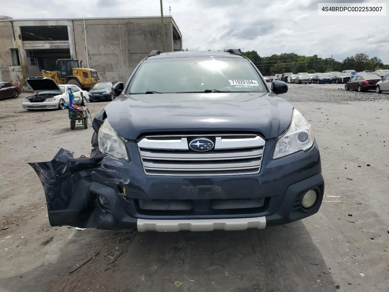 4S4BRDPC0D2253007 2013 Subaru Outback 3.6R Limited