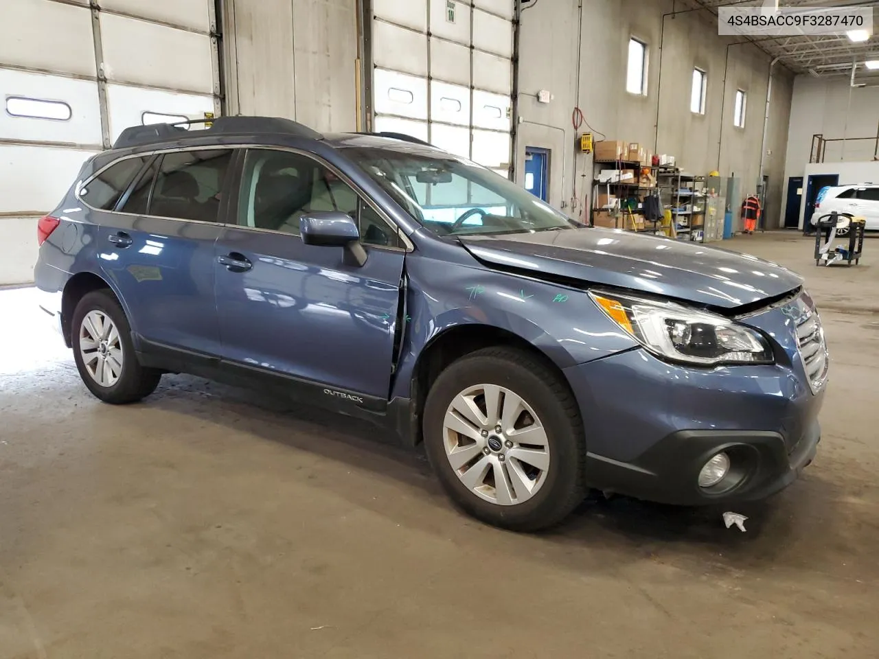 2015 Subaru Outback 2.5I Premium VIN: 4S4BSACC9F3287470 Lot: 72204374