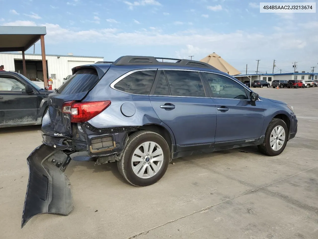 4S4BSAAC2J3213674 2018 Subaru Outback 2.5I