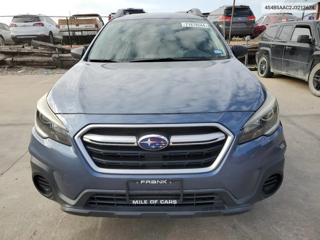 4S4BSAAC2J3213674 2018 Subaru Outback 2.5I