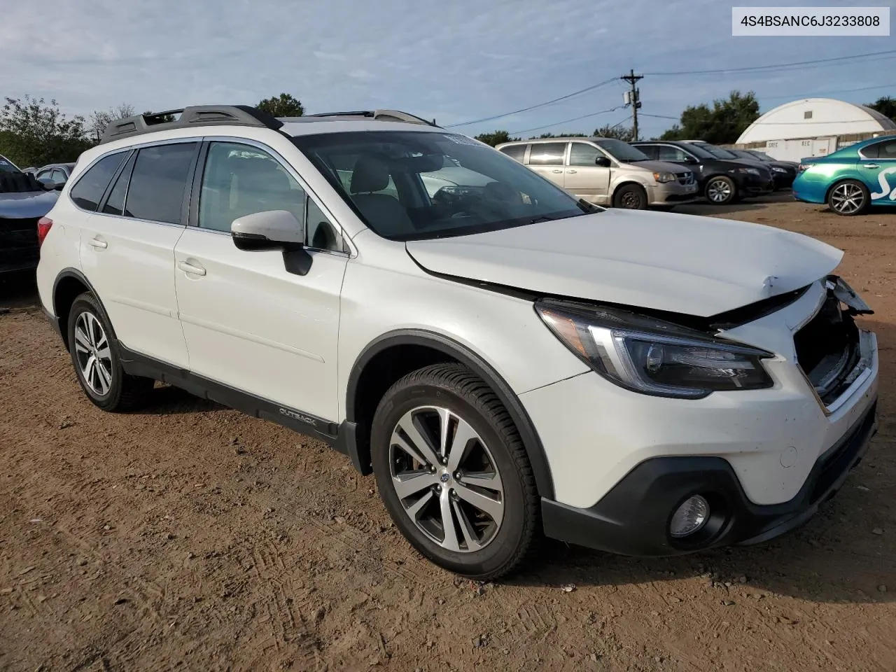 2018 Subaru Outback 2.5I Limited VIN: 4S4BSANC6J3233808 Lot: 71977354