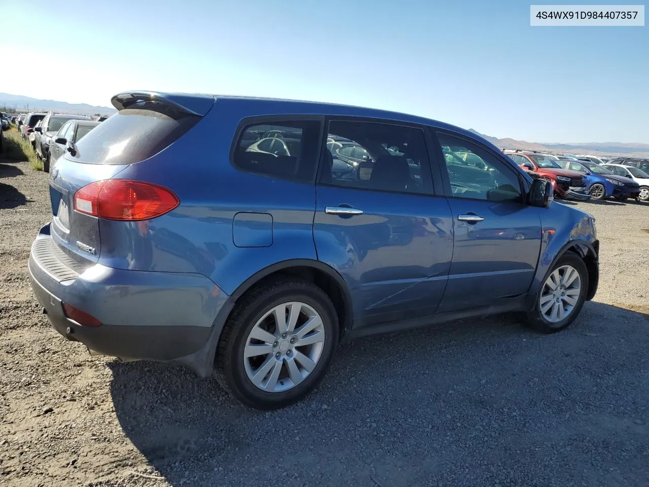 2008 Subaru Tribeca VIN: 4S4WX91D984407357 Lot: 69636504