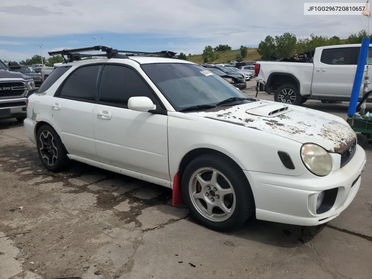 2002 Subaru Impreza Wrx VIN: JF1GG29672G810657 Lot: 68054944