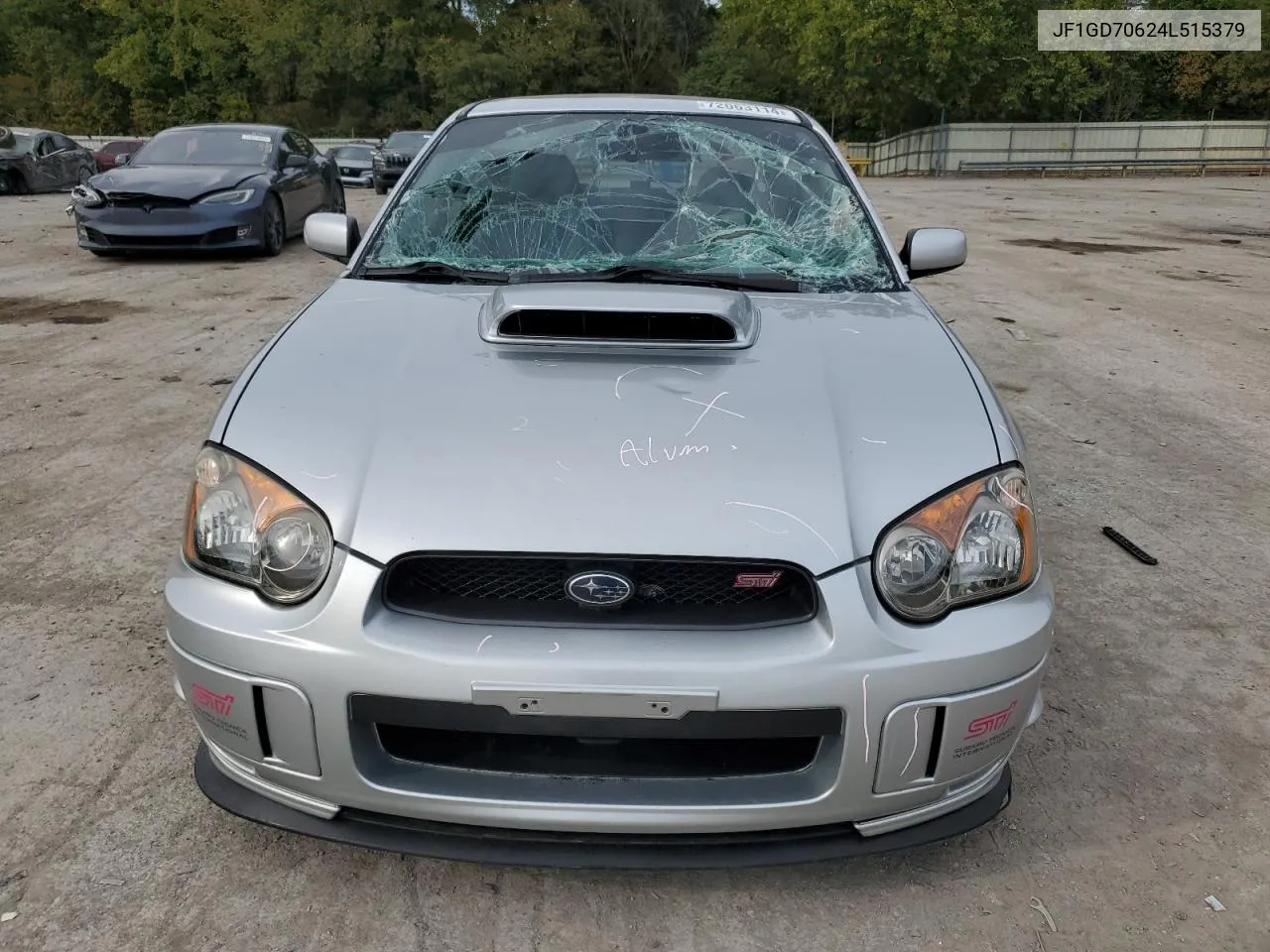 2004 Subaru Impreza Wrx Sti VIN: JF1GD70624L515379 Lot: 72063114