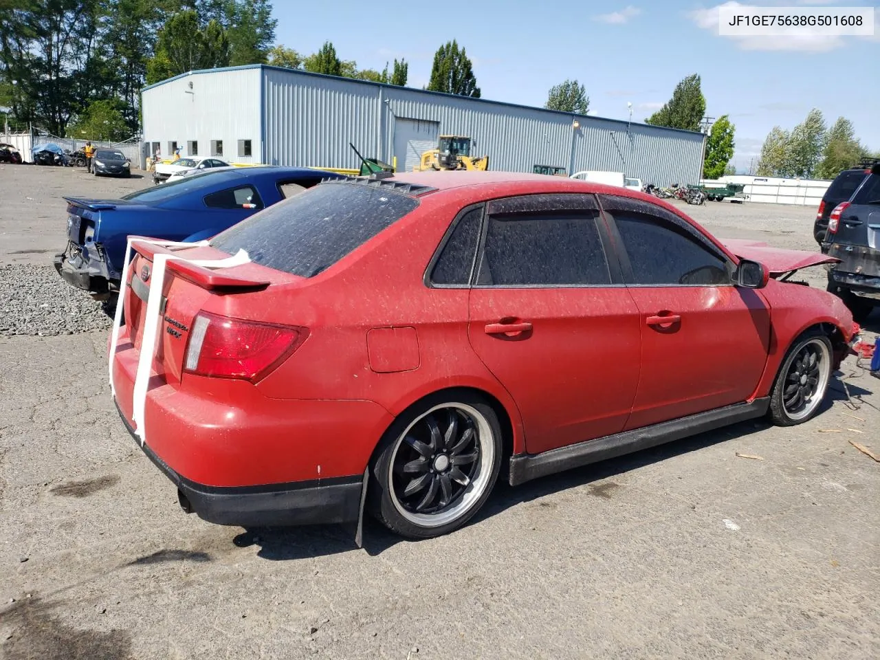 JF1GE75638G501608 2008 Subaru Impreza Wrx Premium