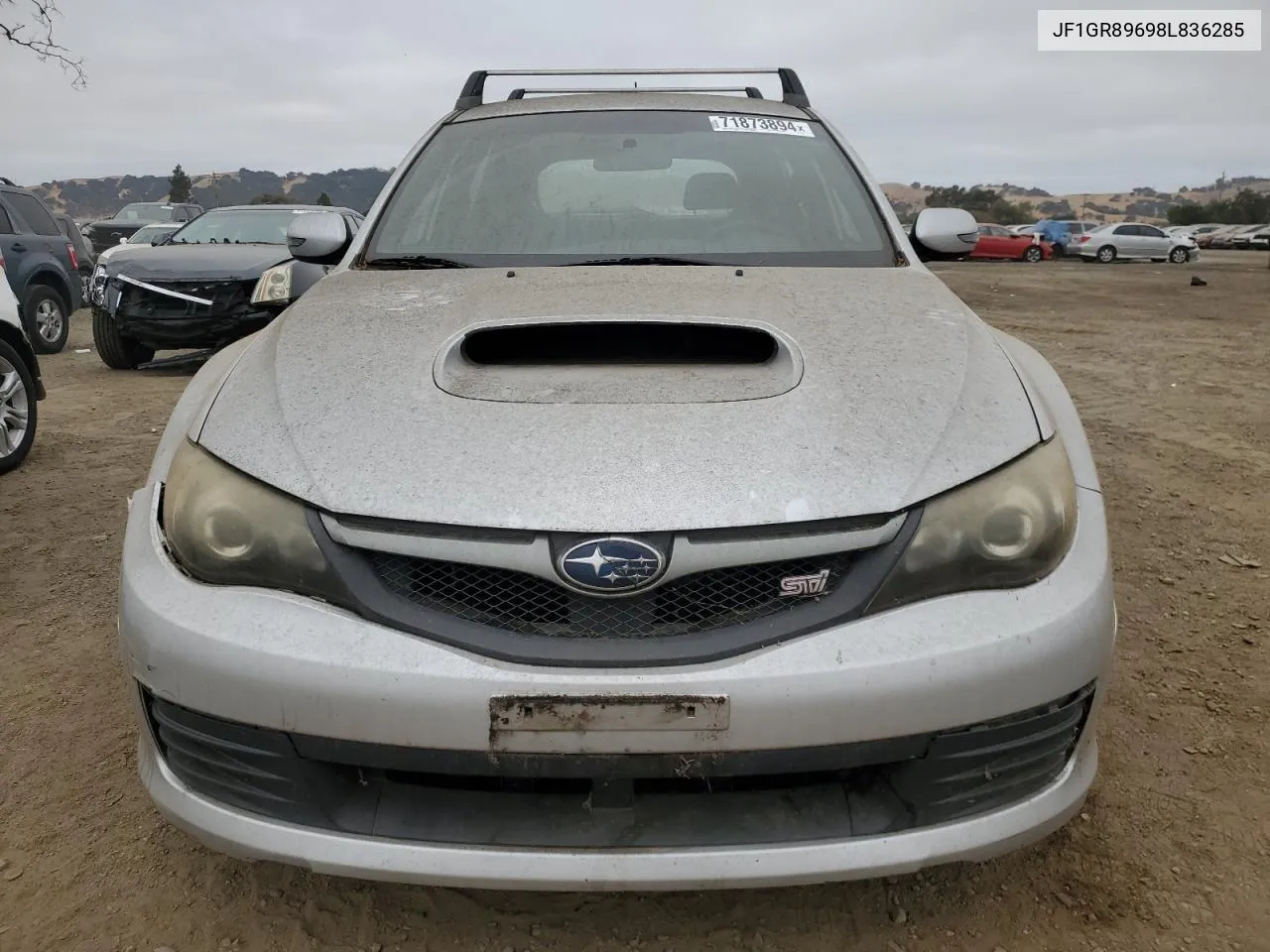 2008 Subaru Impreza Wrx Sti VIN: JF1GR89698L836285 Lot: 71873894