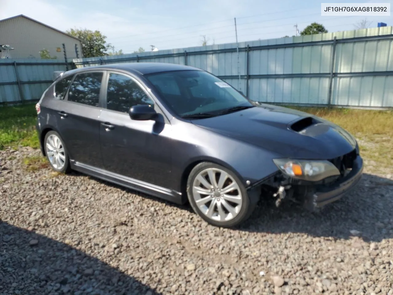 JF1GH7G6XAG818392 2010 Subaru Impreza Wrx Limited