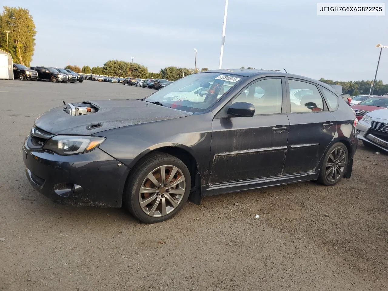 JF1GH7G6XAG822295 2010 Subaru Impreza Wrx Limited