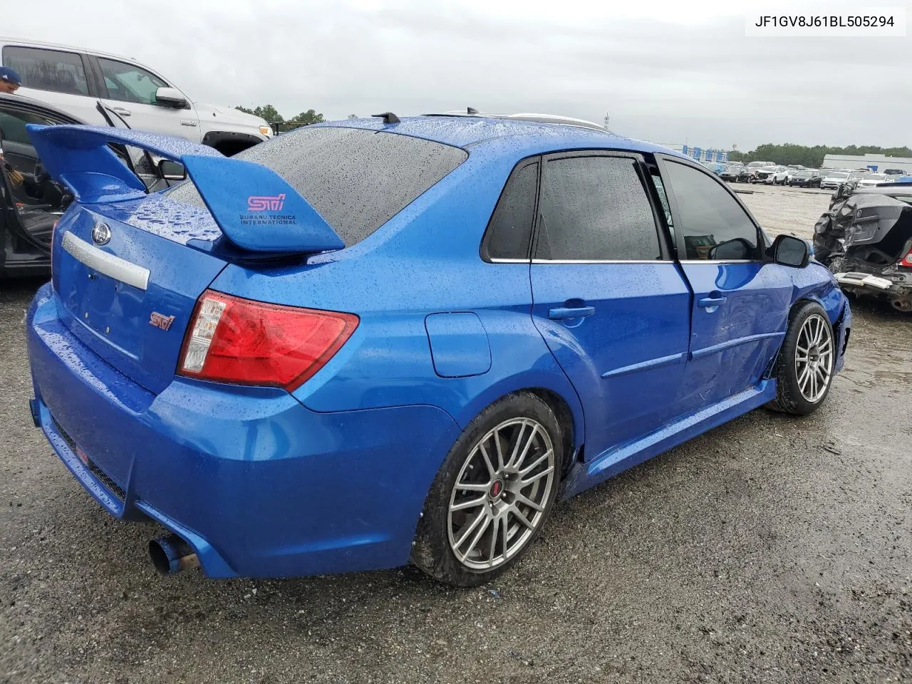 JF1GV8J61BL505294 2011 Subaru Impreza Wrx Sti