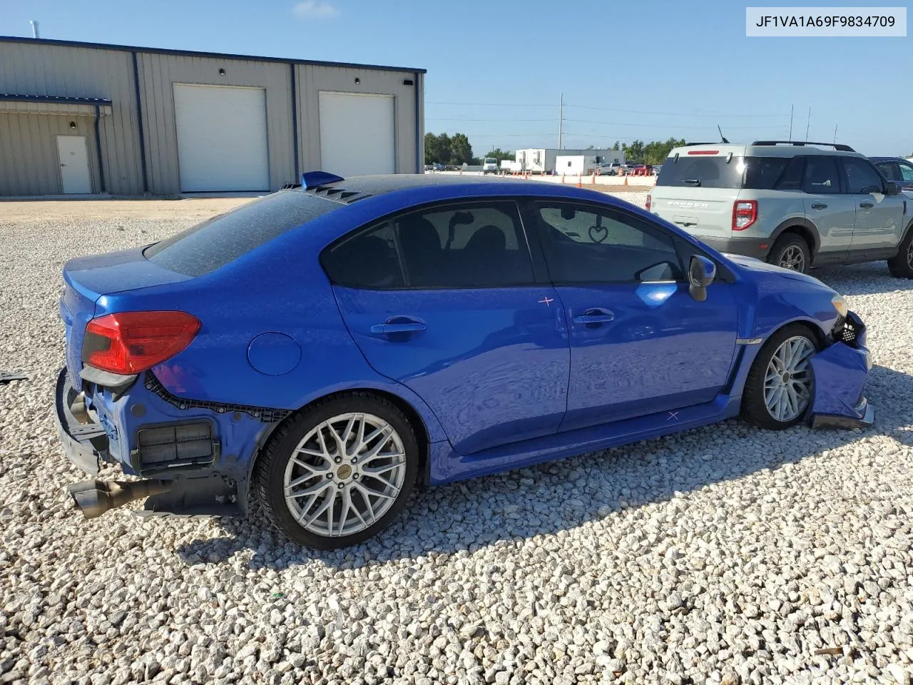 2015 Subaru Wrx VIN: JF1VA1A69F9834709 Lot: 66548944