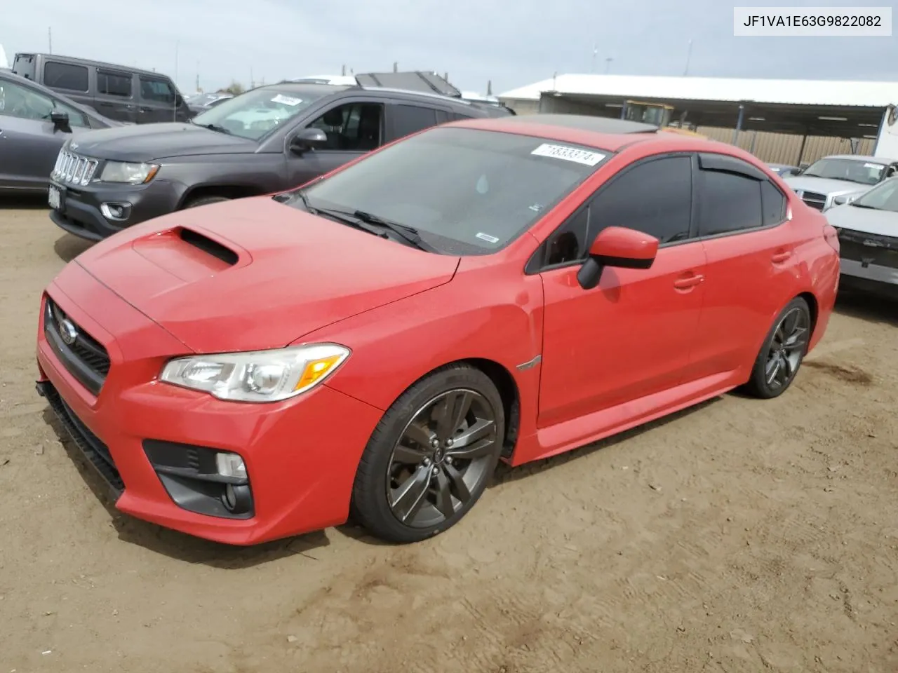 2016 Subaru Wrx Premium VIN: JF1VA1E63G9822082 Lot: 71833374