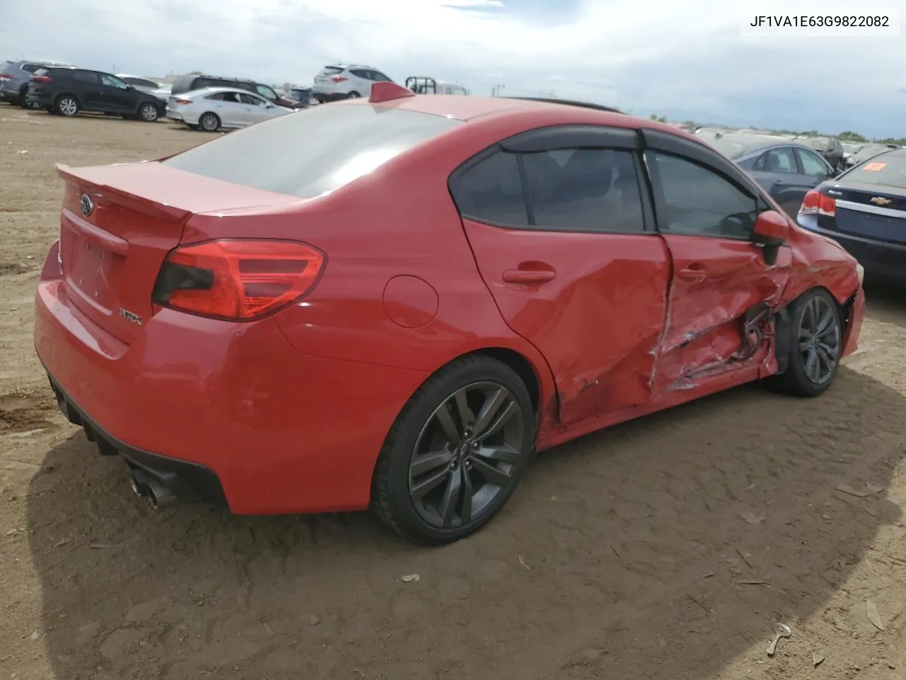 2016 Subaru Wrx Premium VIN: JF1VA1E63G9822082 Lot: 71833374