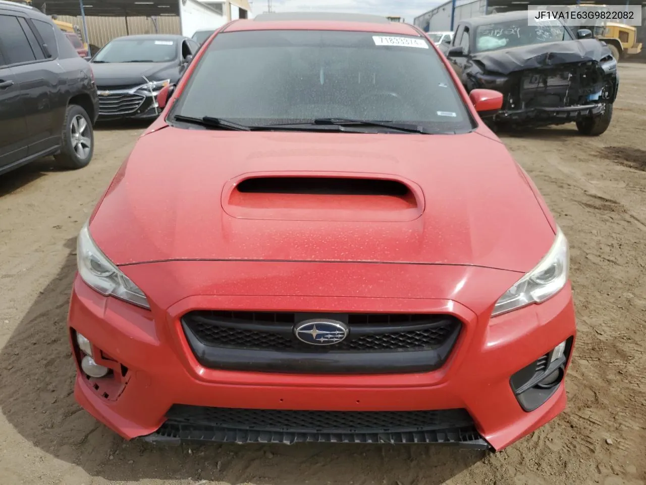 JF1VA1E63G9822082 2016 Subaru Wrx Premium