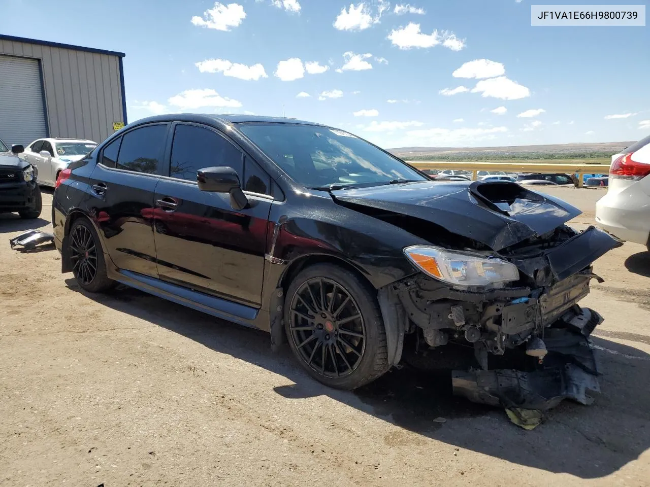 2017 Subaru Wrx Premium VIN: JF1VA1E66H9800739 Lot: 71945254