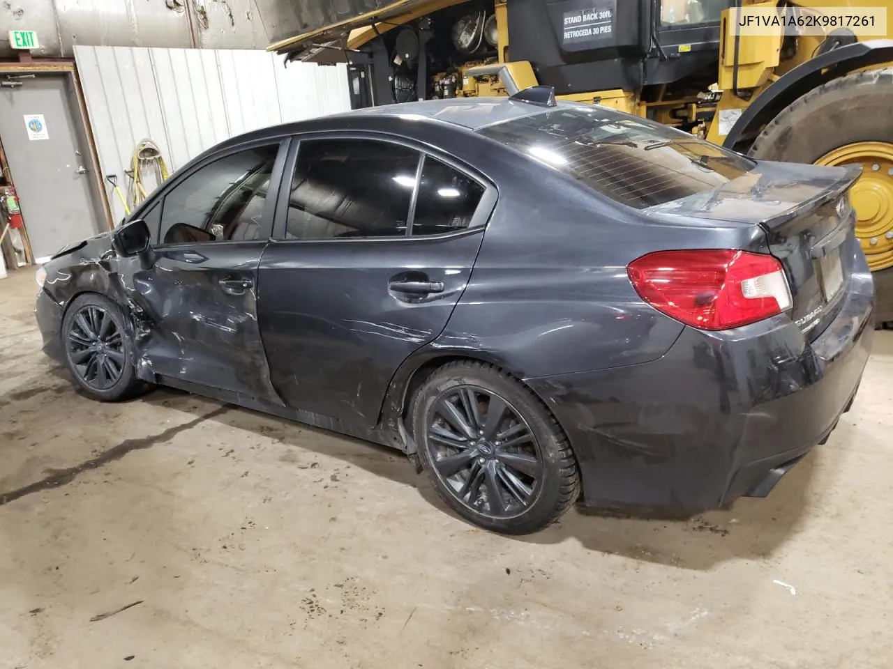 2019 Subaru Wrx VIN: JF1VA1A62K9817261 Lot: 66973914