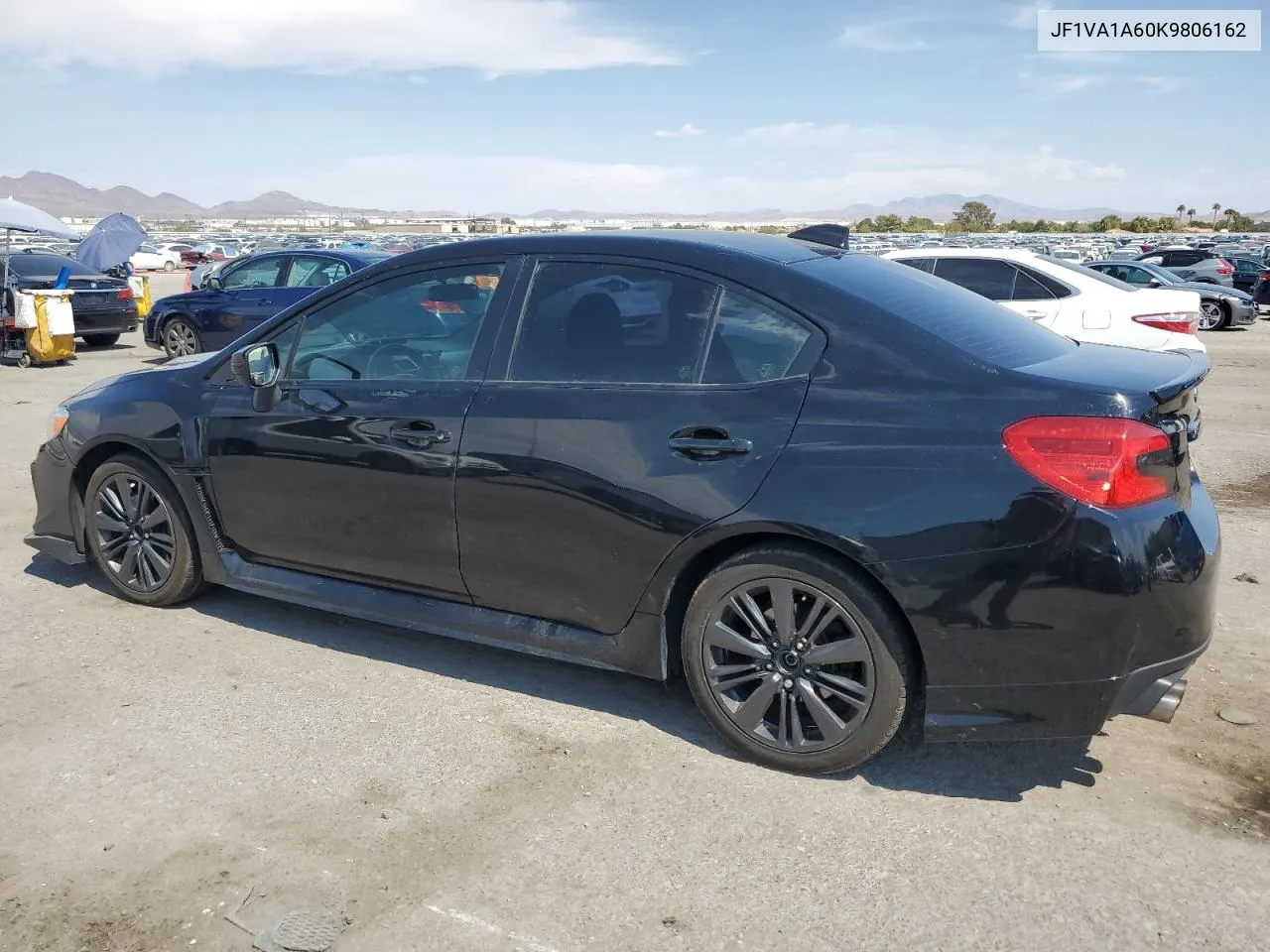 2019 Subaru Wrx VIN: JF1VA1A60K9806162 Lot: 70568644