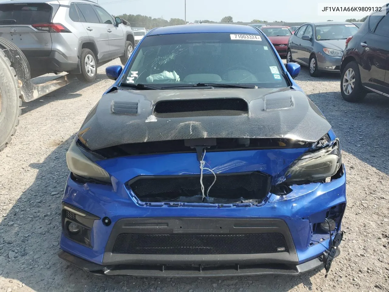 2019 Subaru Wrx VIN: JF1VA1A66K9809132 Lot: 71003324