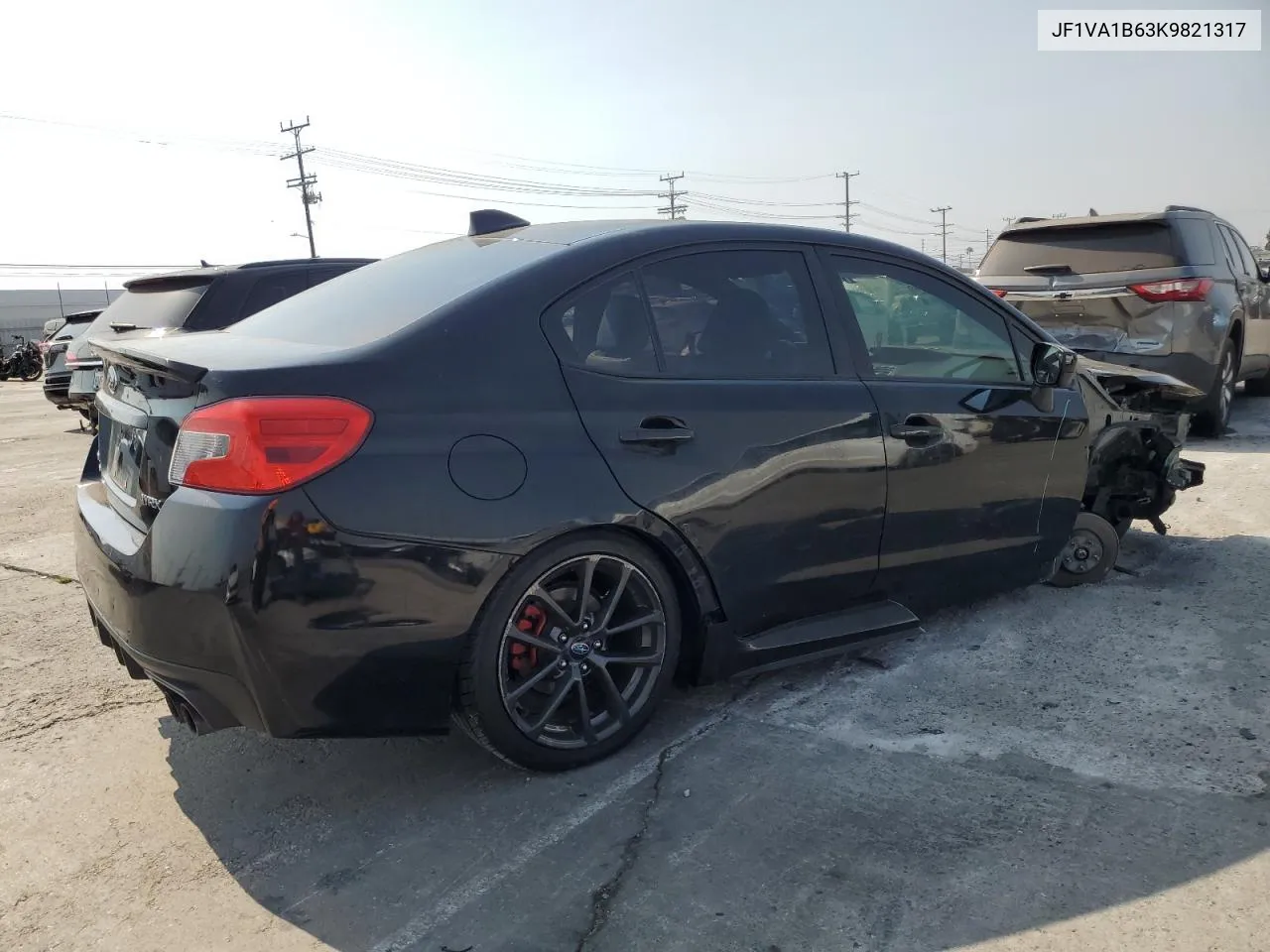 2019 Subaru Wrx Premium VIN: JF1VA1B63K9821317 Lot: 71304854