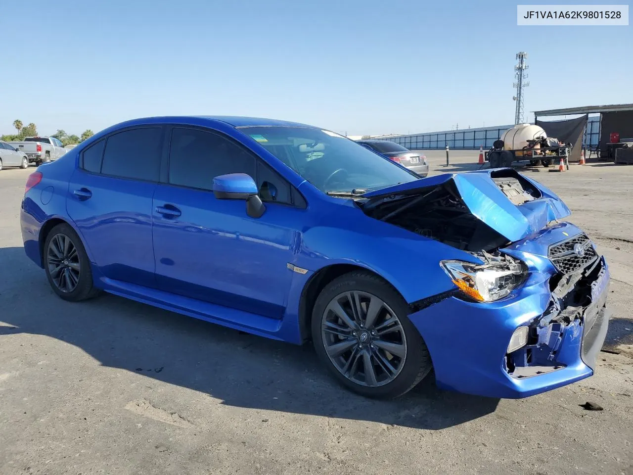 2019 Subaru Wrx VIN: JF1VA1A62K9801528 Lot: 71699904