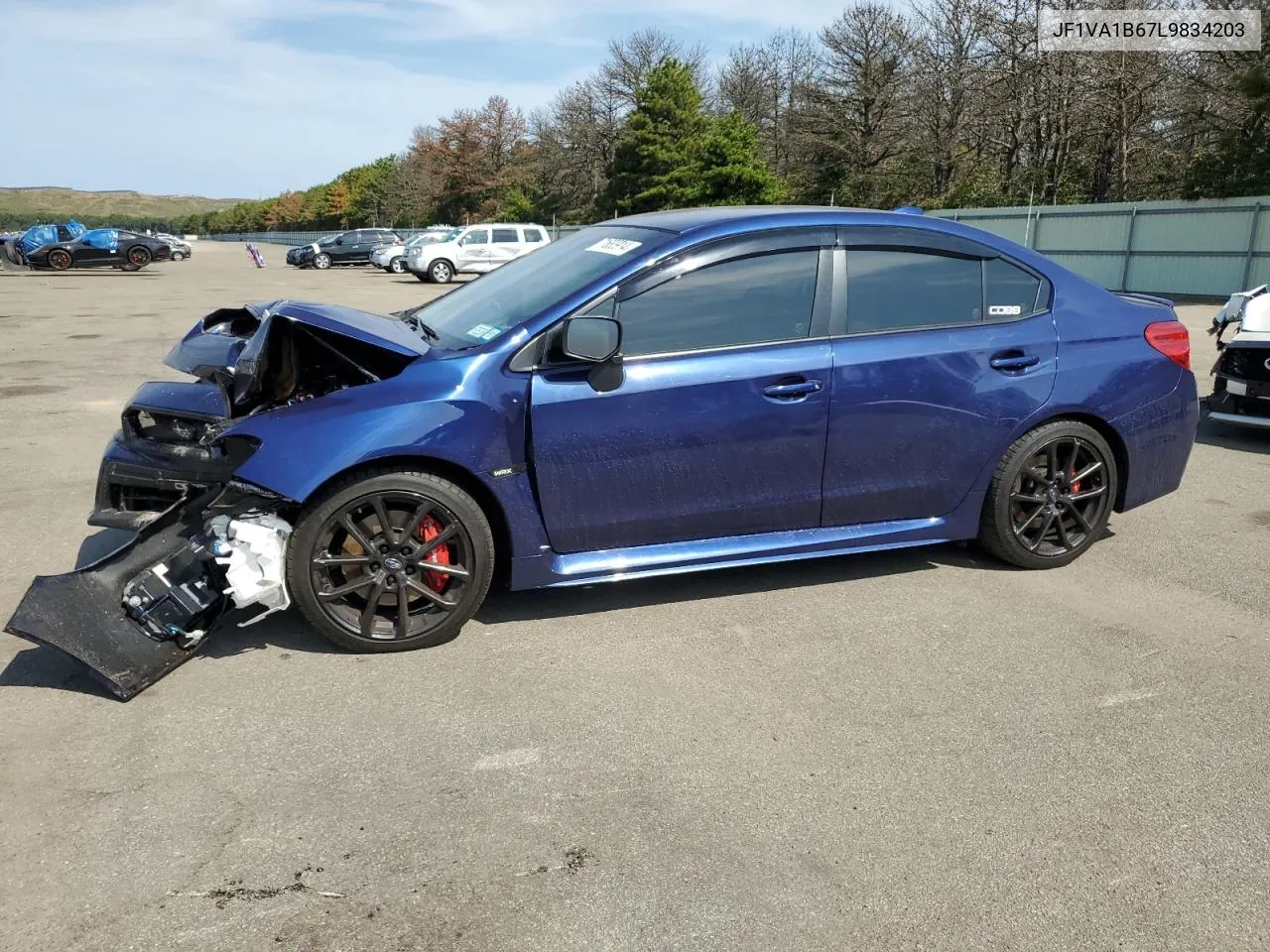 2020 Subaru Wrx Premium VIN: JF1VA1B67L9834203 Lot: 71683914