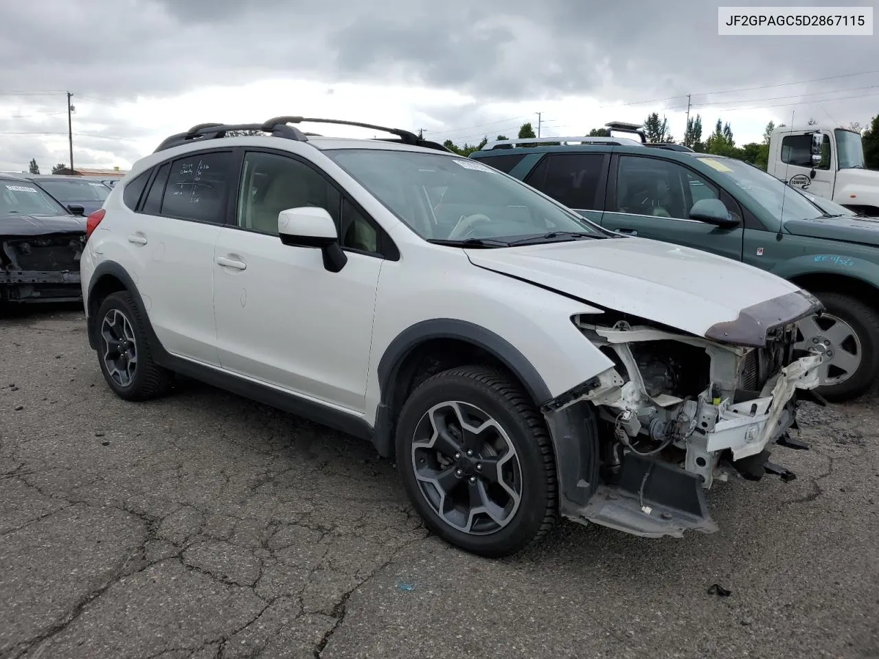 JF2GPAGC5D2867115 2013 Subaru Xv Crosstrek 2.0 Limited