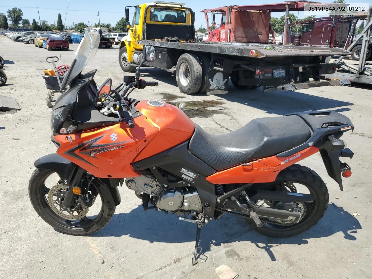 2009 Suzuki Dl650 VIN: JS1VP54A792101212 Lot: 70497044