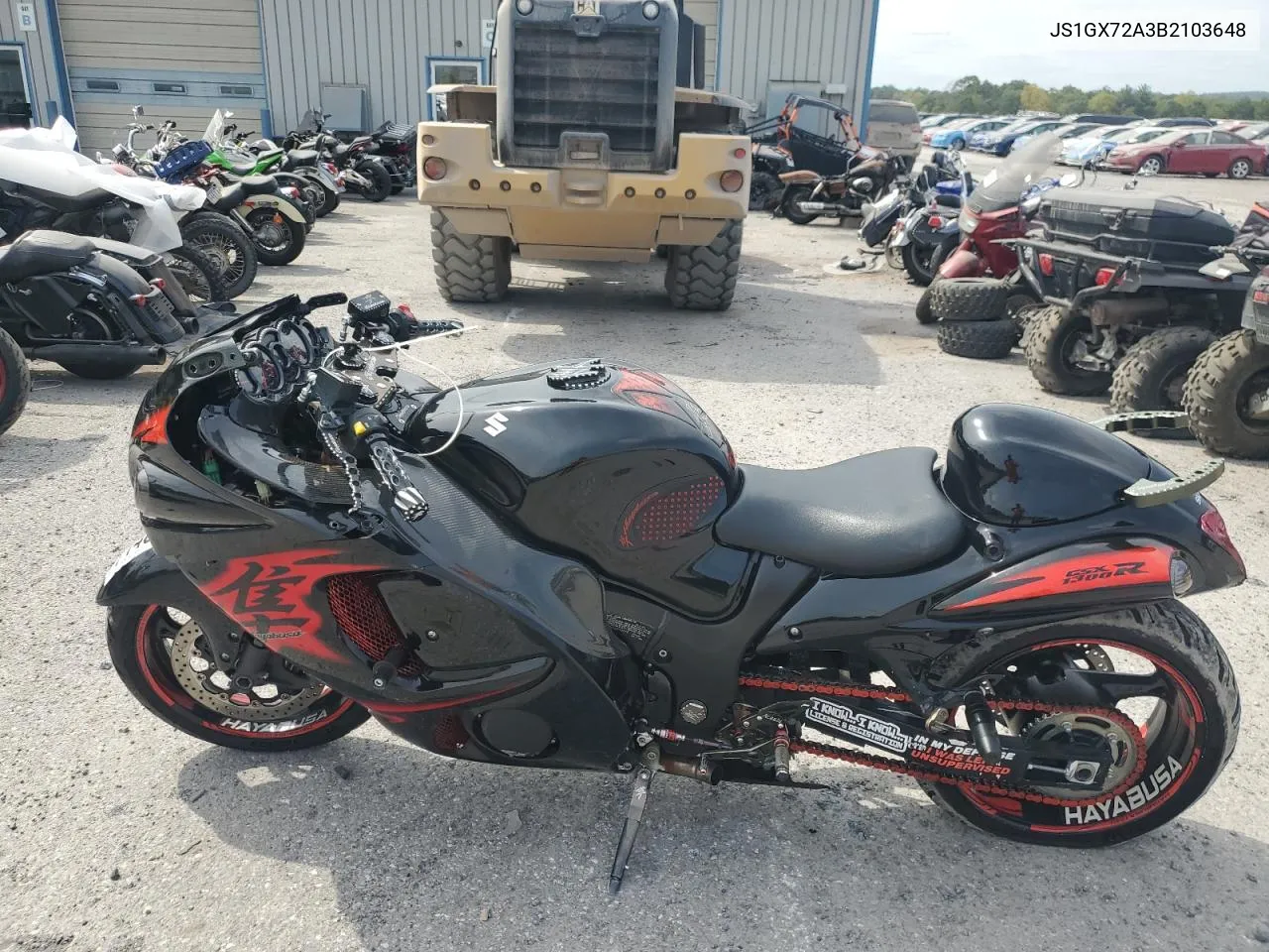 2011 Suzuki Gsx1300 R VIN: JS1GX72A3B2103648 Lot: 71466794