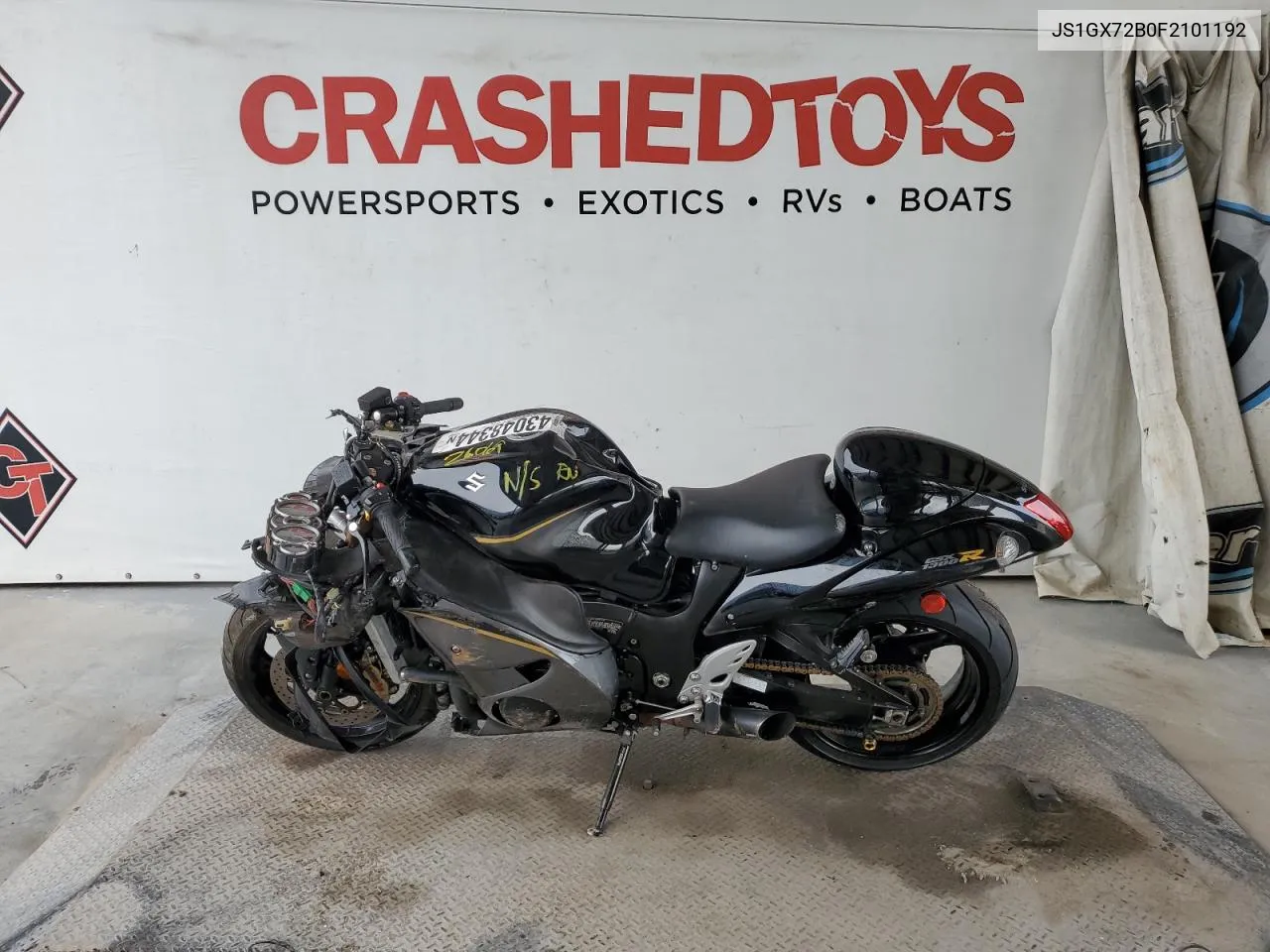 2015 Suzuki Gsx1300 Ra VIN: JS1GX72B0F2101192 Lot: 43048344