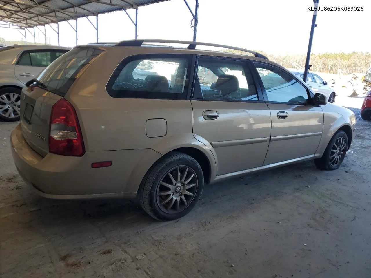 2005 Suzuki Forenza Lx VIN: KL5JJ86Z05K089026 Lot: 38514114