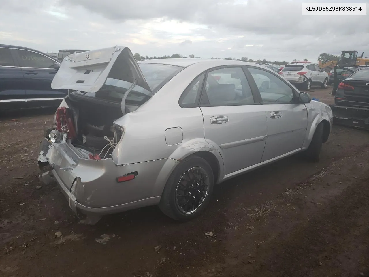 KL5JD56Z98K838514 2008 Suzuki Forenza Base