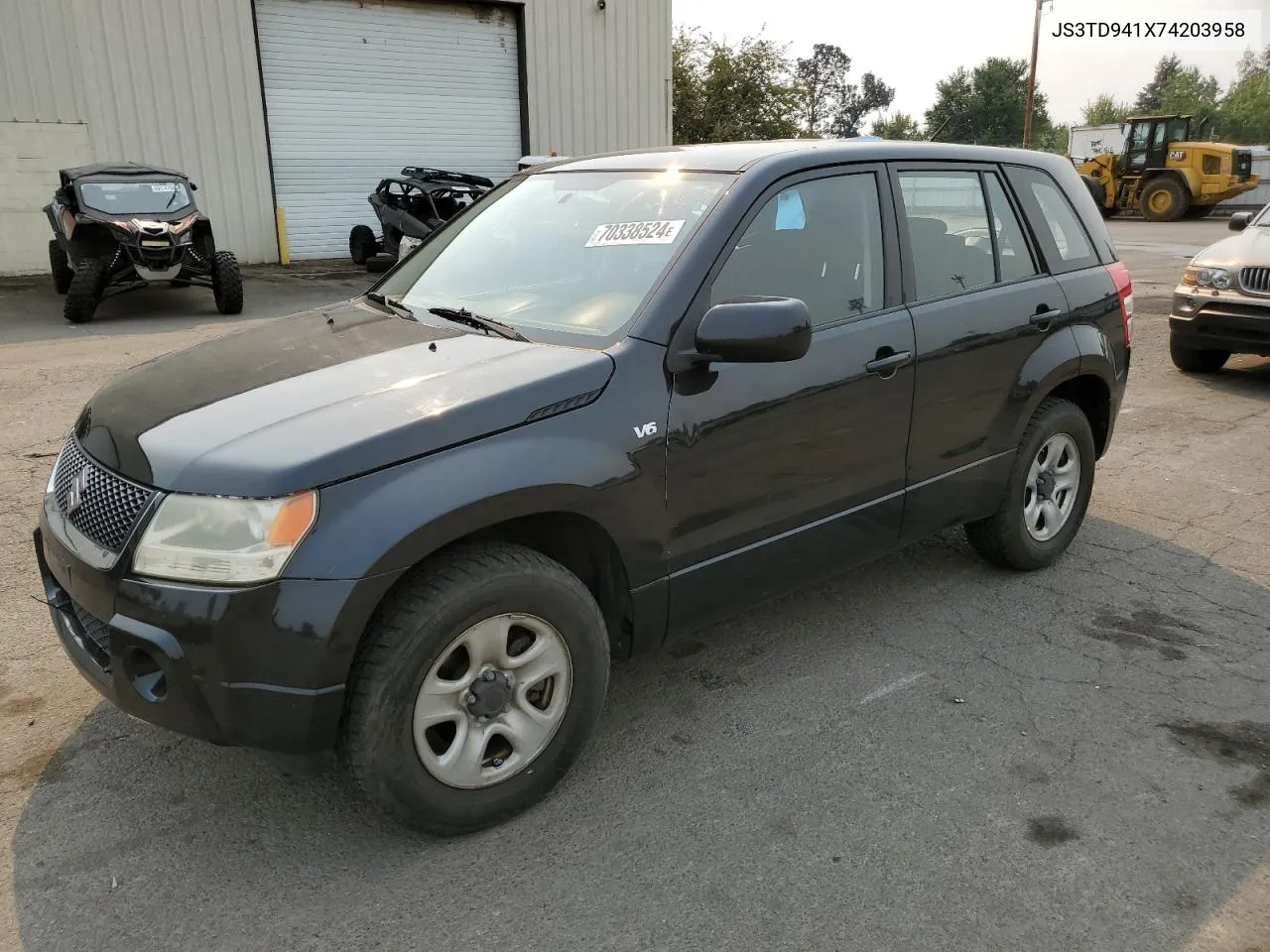 2007 Suzuki Grand Vitara VIN: JS3TD941X74203958 Lot: 70338524