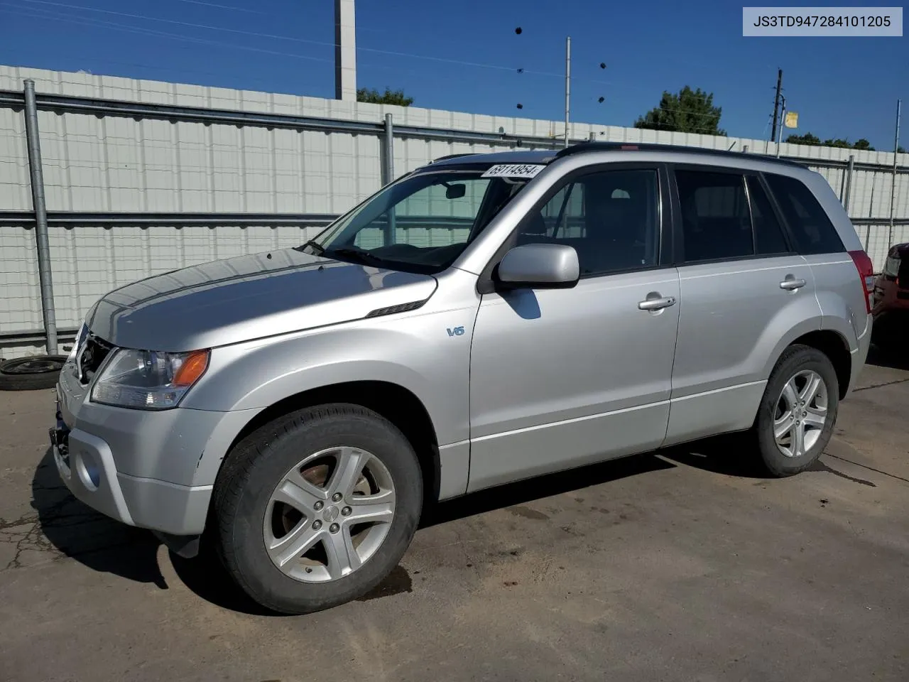 2008 Suzuki Grand Vitara Luxury VIN: JS3TD947284101205 Lot: 69114954