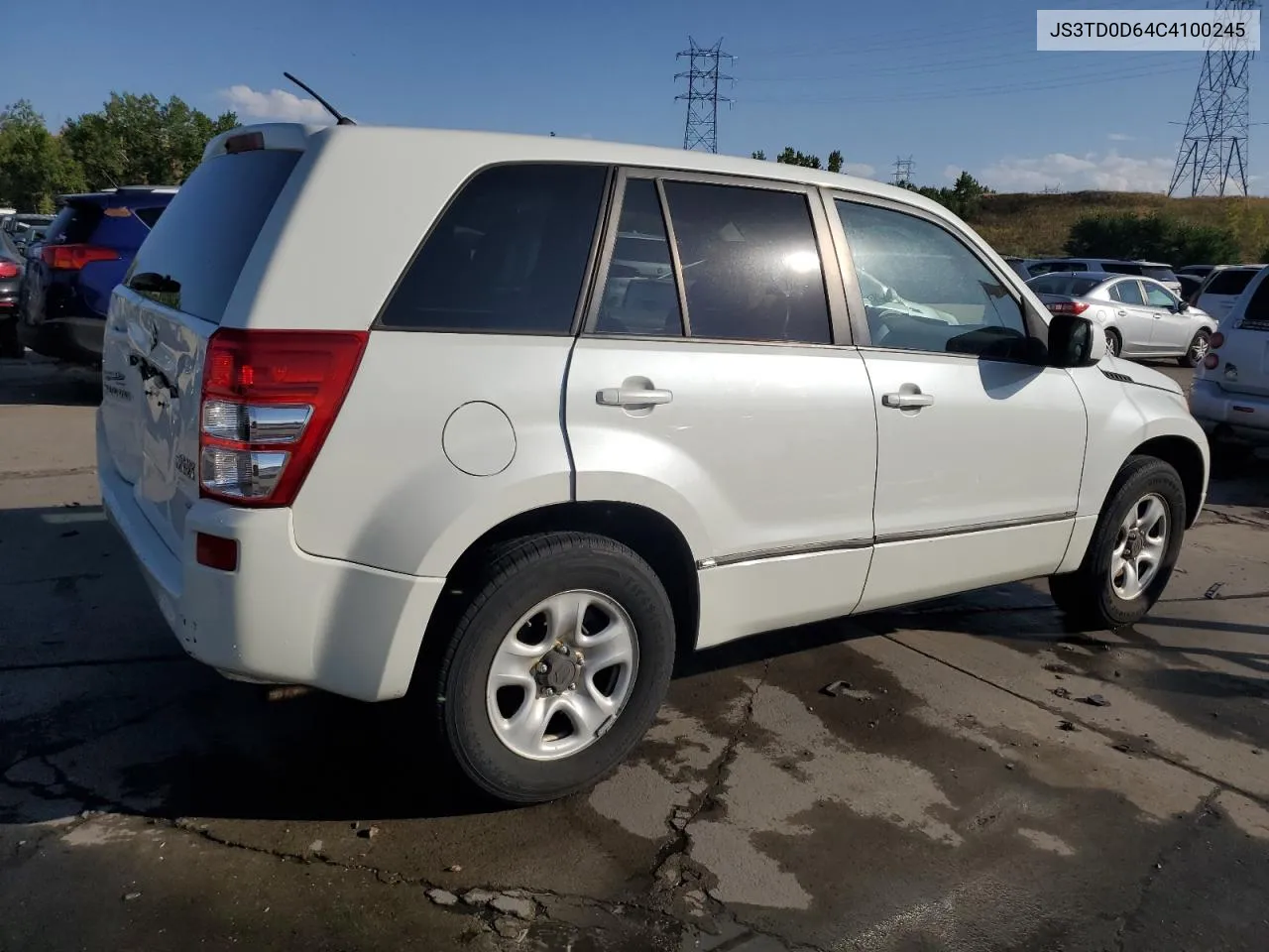 2012 Suzuki Grand Vitara Premium VIN: JS3TD0D64C4100245 Lot: 71365134