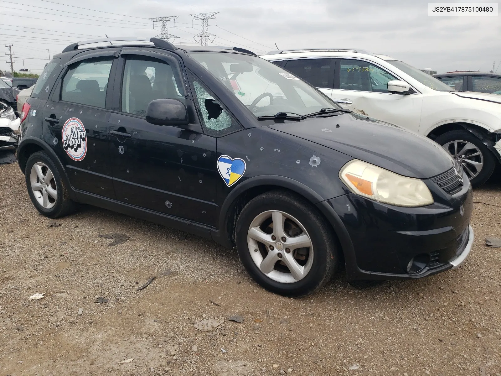 2007 Suzuki Sx4 Sport VIN: JS2YB417875100480 Lot: 65595624