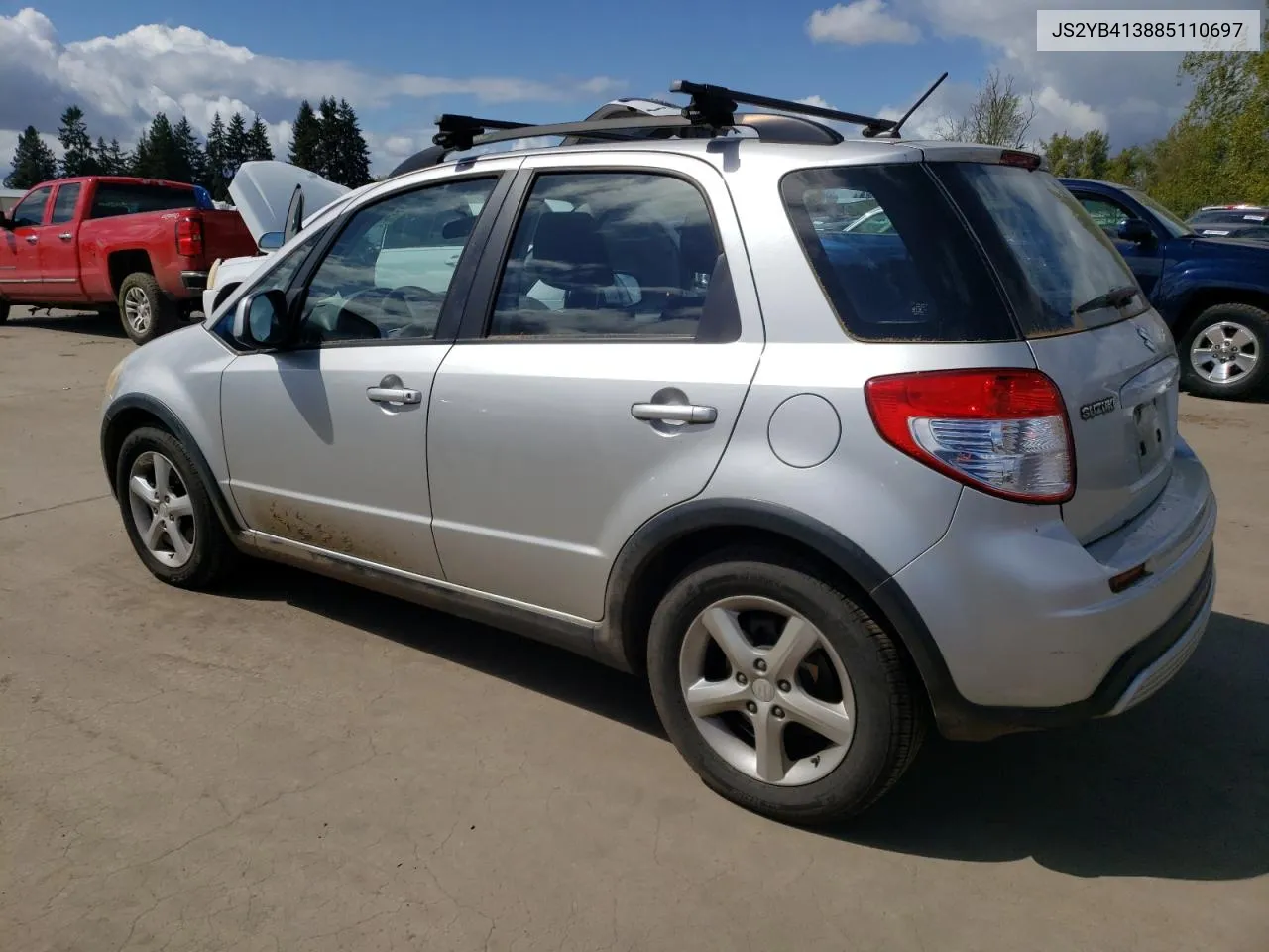 2008 Suzuki Sx4 Base VIN: JS2YB413885110697 Lot: 50116634