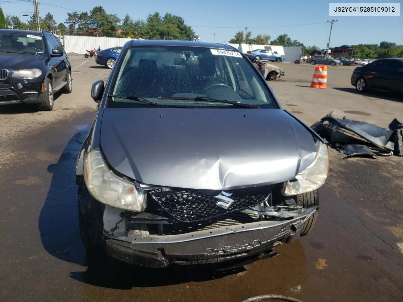 2008 Suzuki Sx4 Convenience VIN: JS2YC415285109012 Lot: 69820214