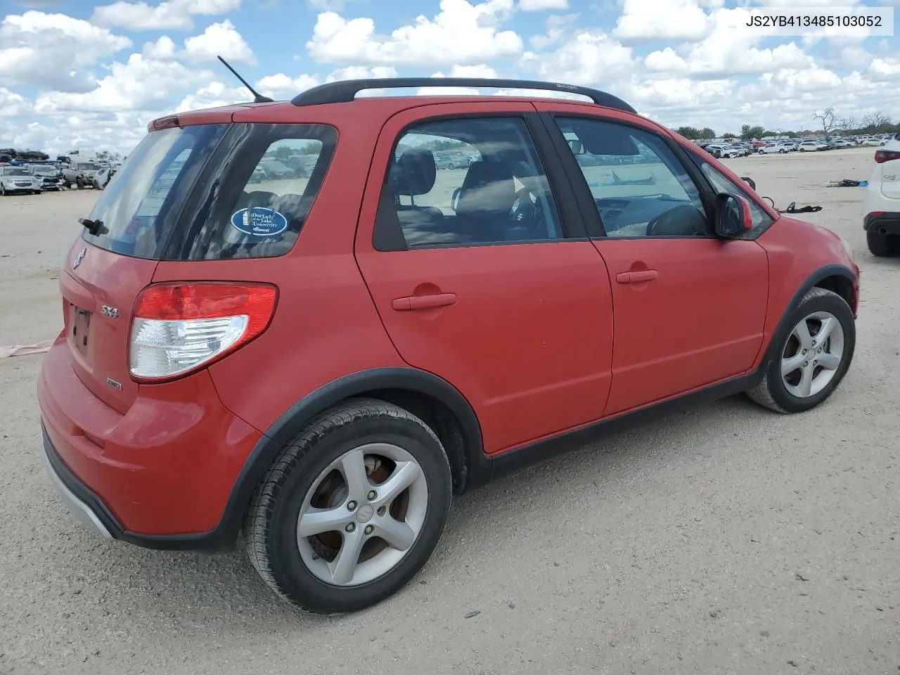 2008 Suzuki Sx4 Base VIN: JS2YB413485103052 Lot: 71966284