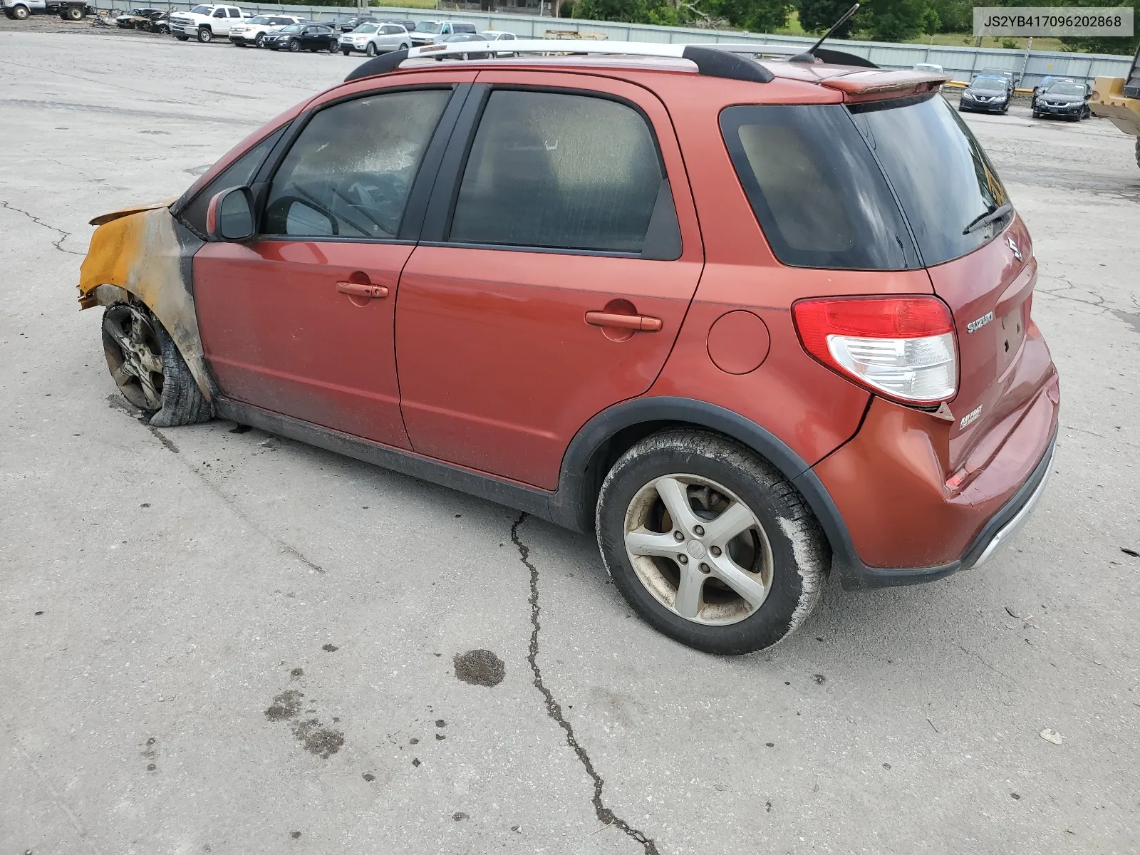 2009 Suzuki Sx4 Touring VIN: JS2YB417096202868 Lot: 62239544