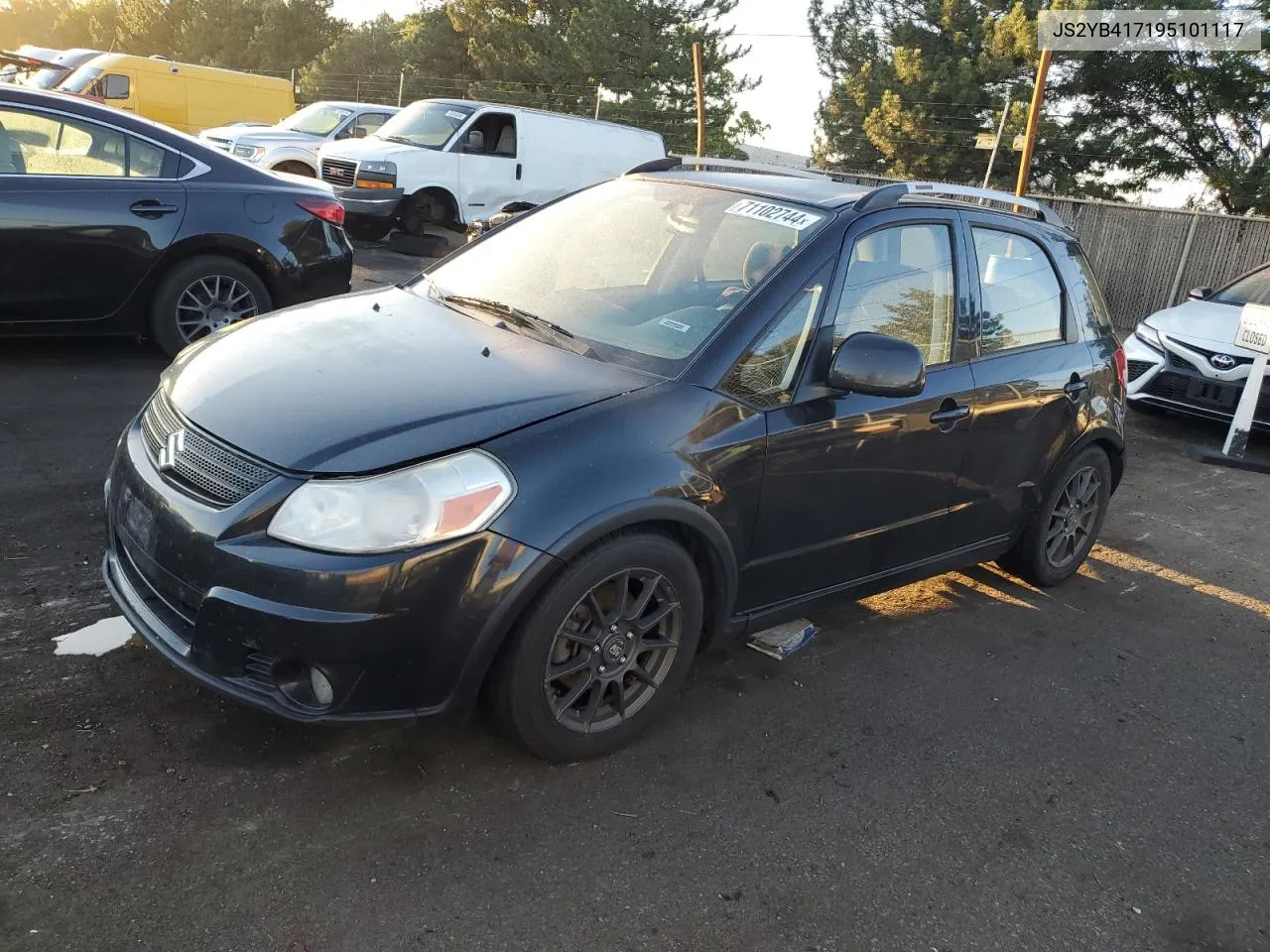 2009 Suzuki Sx4 Touring VIN: JS2YB417195101117 Lot: 71102744