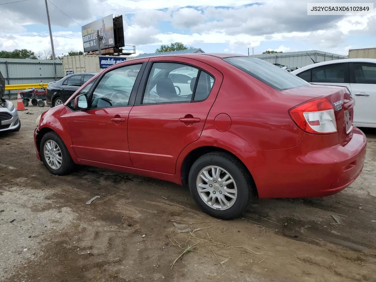 2013 Suzuki Sx4 Le VIN: JS2YC5A3XD6102849 Lot: 69992234