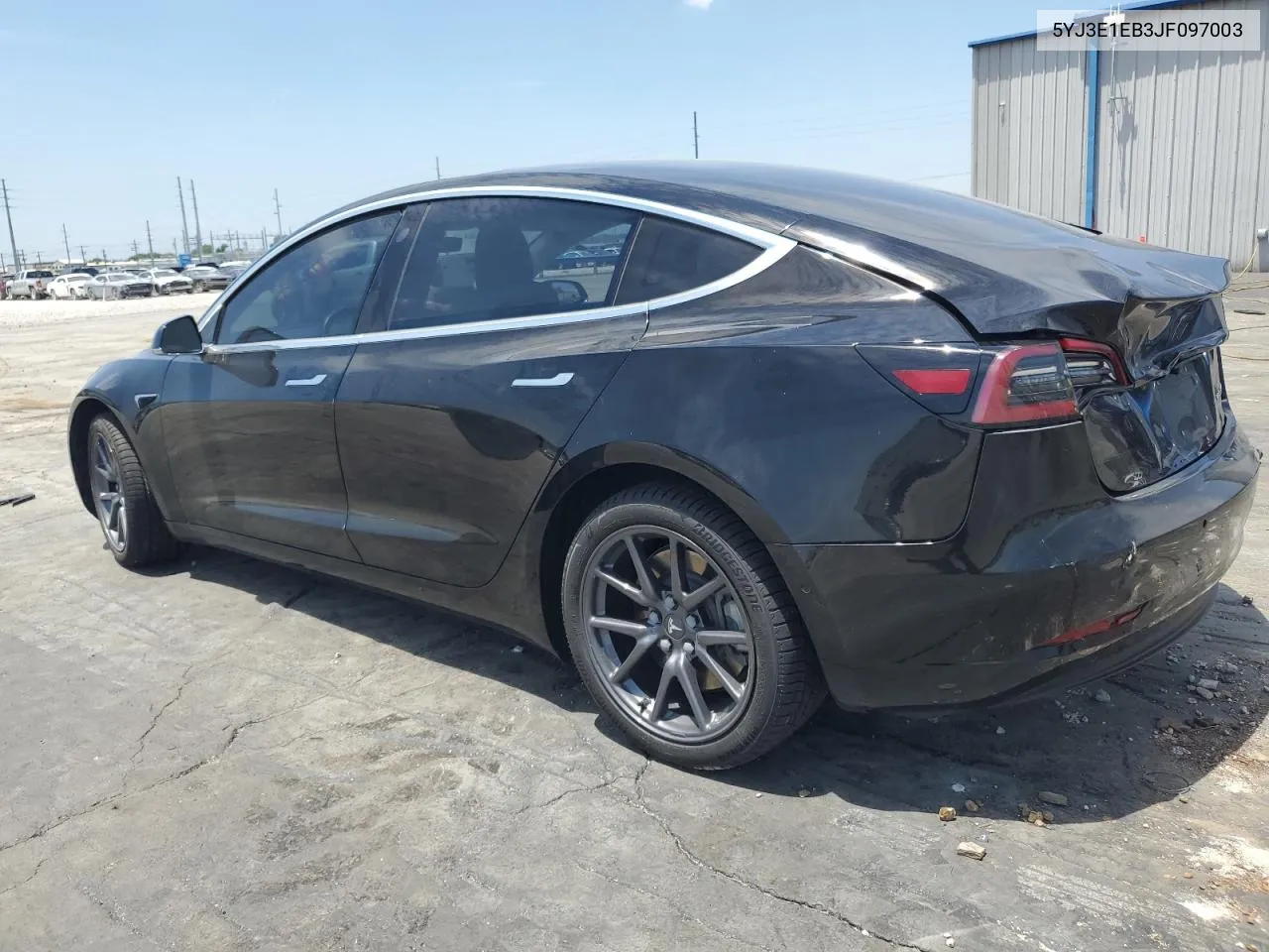 2018 Tesla Model 3 VIN: 5YJ3E1EB3JF097003 Lot: 61342844