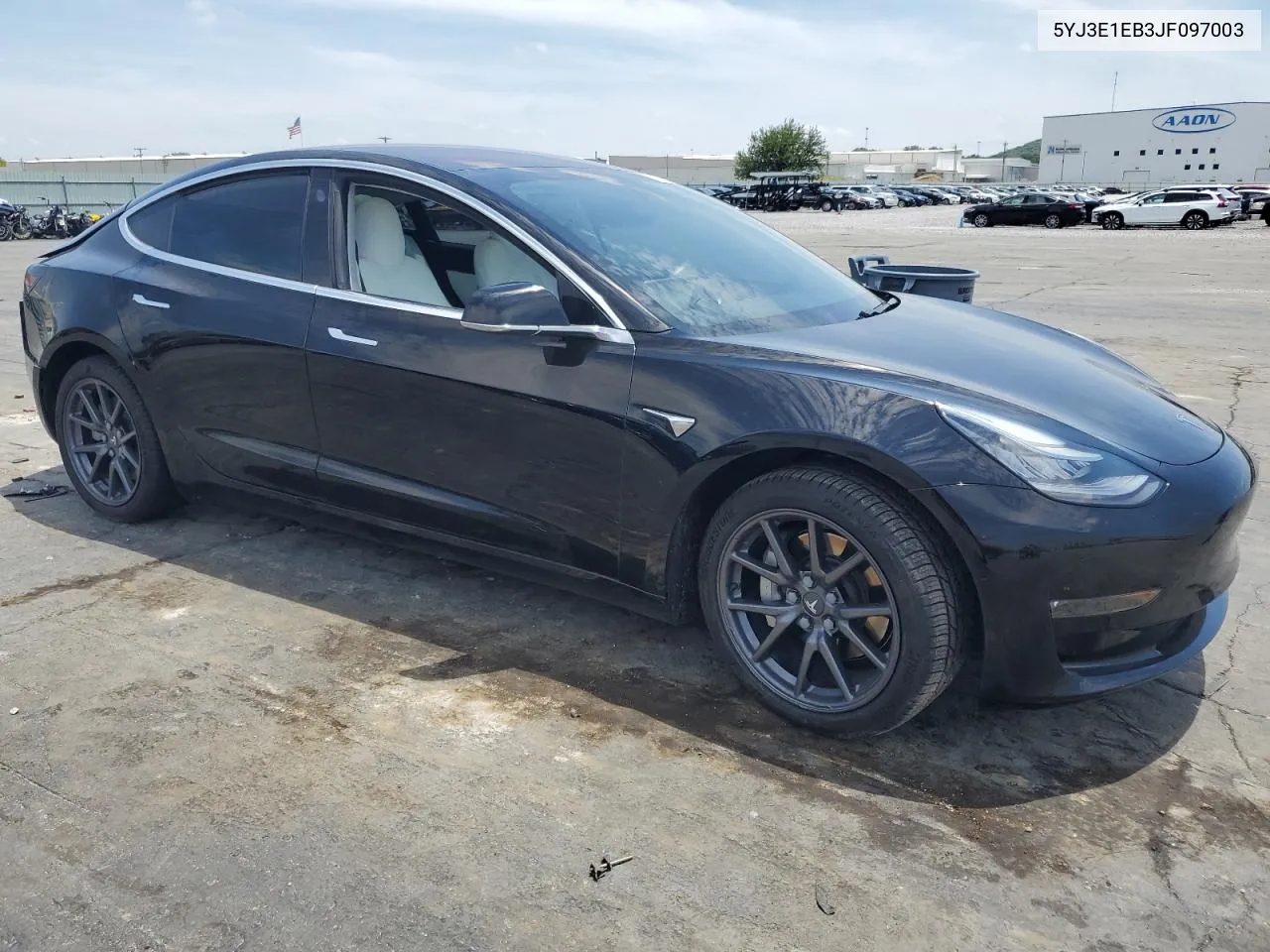 2018 Tesla Model 3 VIN: 5YJ3E1EB3JF097003 Lot: 61342844